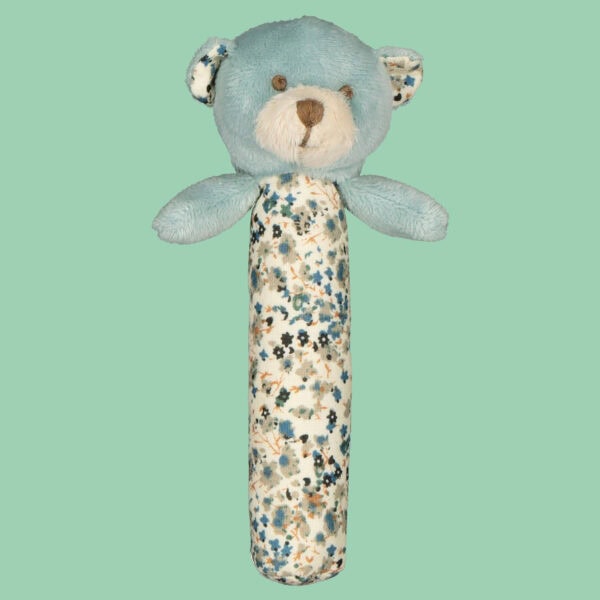 Soft stick rattle: Barney Bear