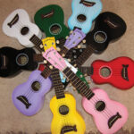 A pile of ukulele