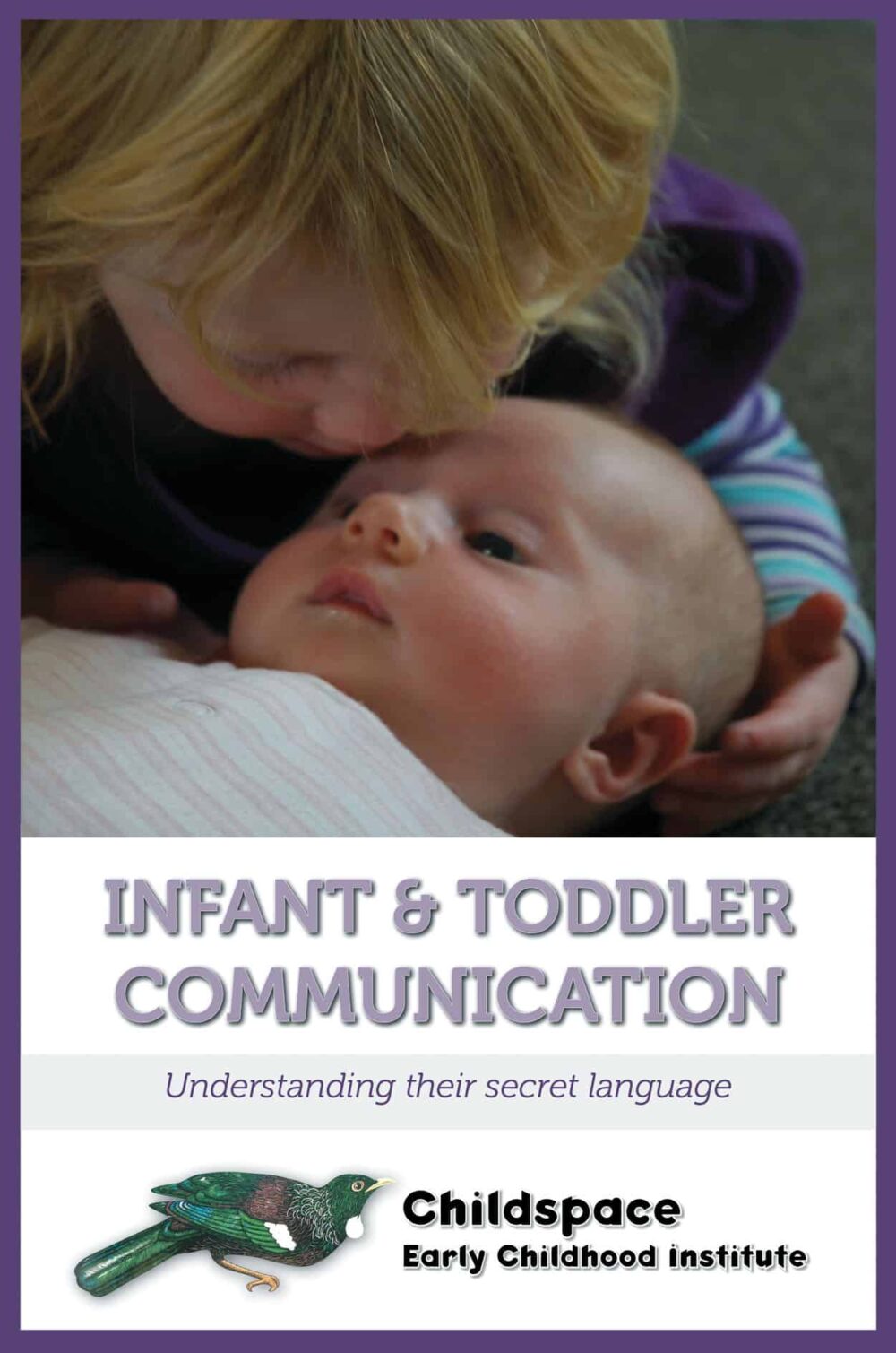 Infant and toddler communication book