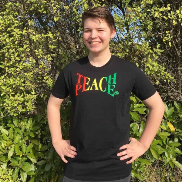 Teach Peace Men's t-shirt